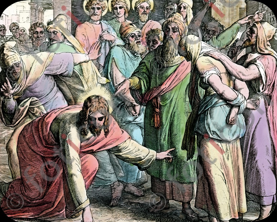 Die Ehebrecherin vor Christus | The Adulteress before Christ (foticon-simon-043-034.jpg)